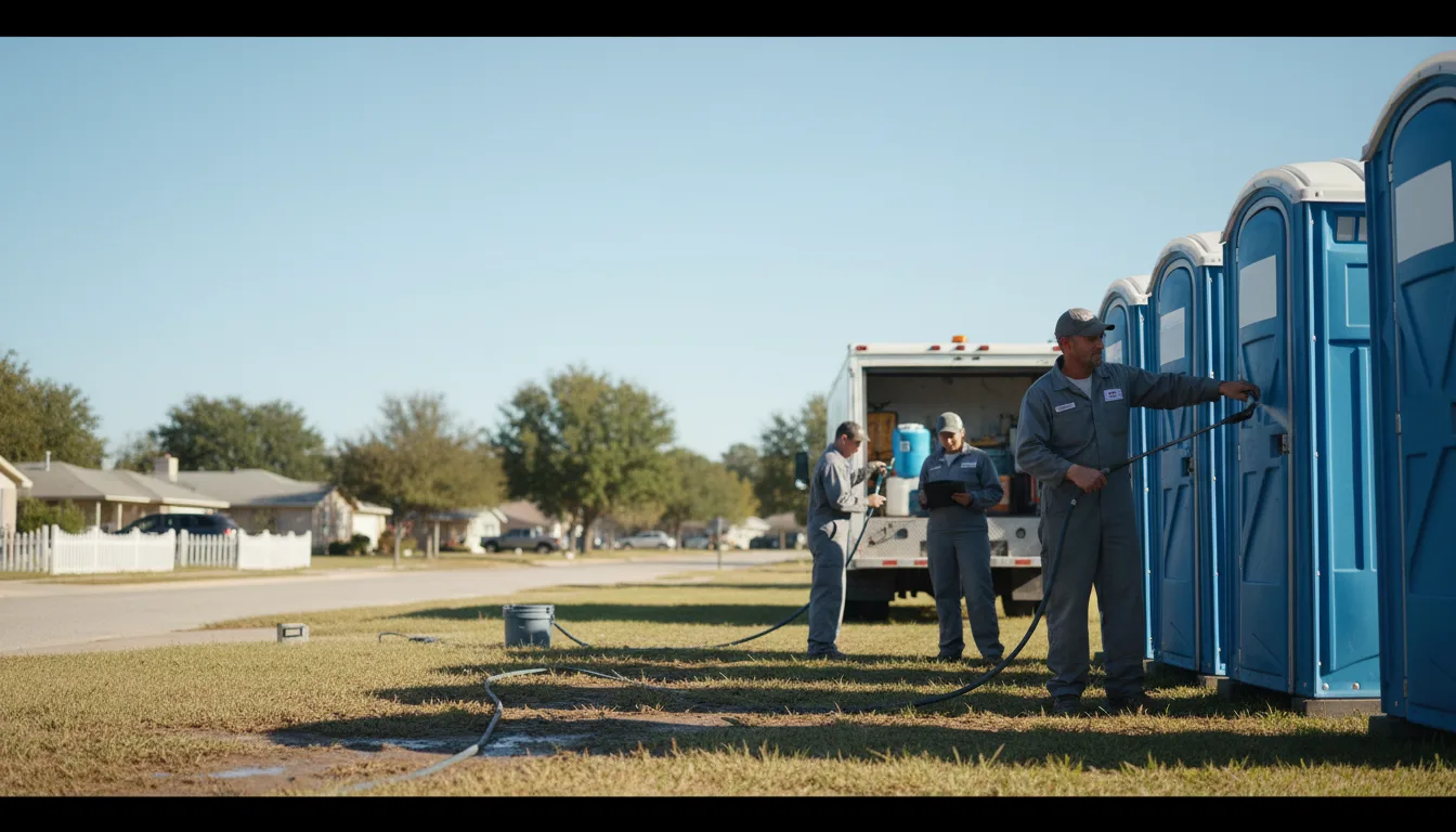 Long-Term Portable Toilet Rental in King George, VA near me